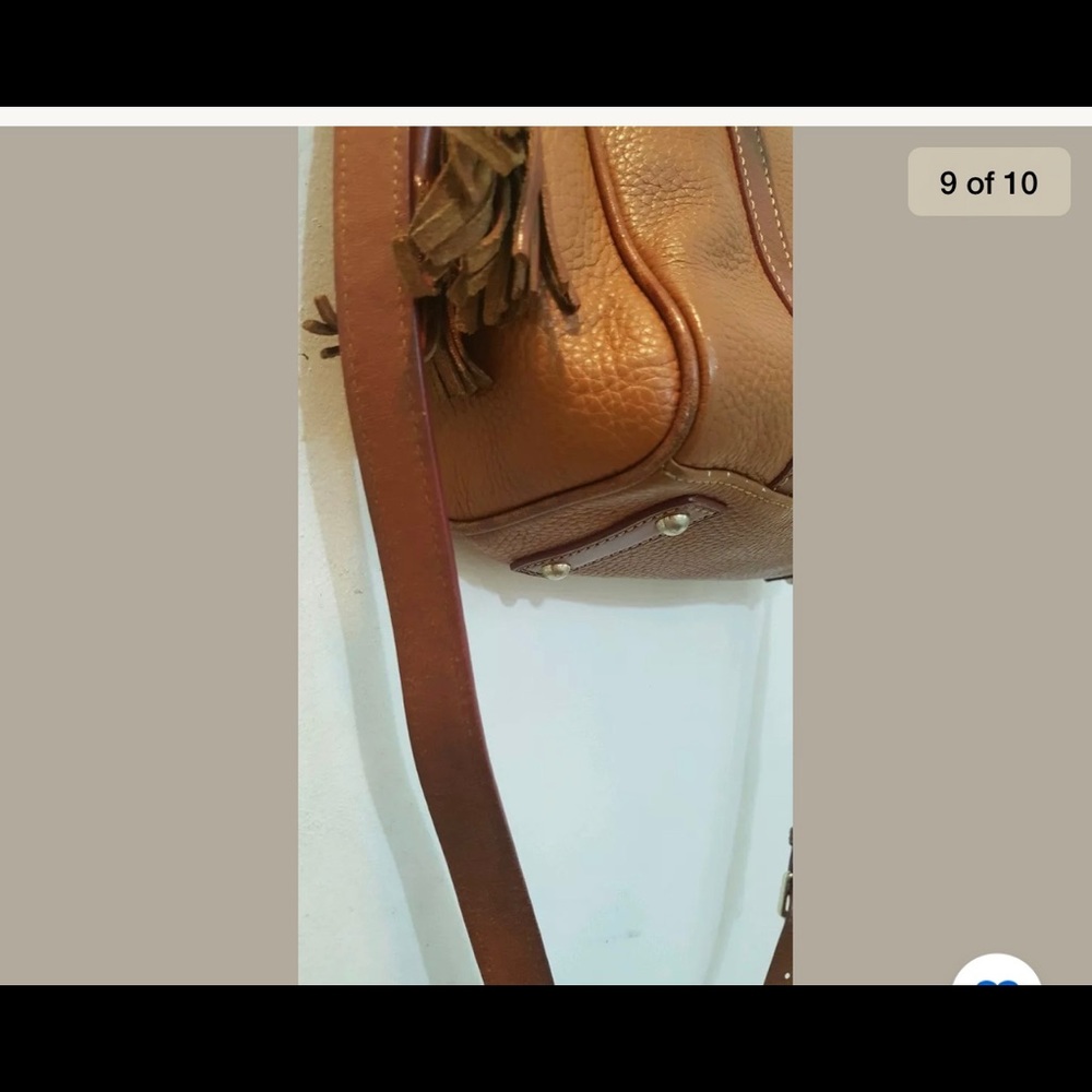 Dooney & Bourke caramel Tan Camel Pebble Leather - Picture 6 of 10